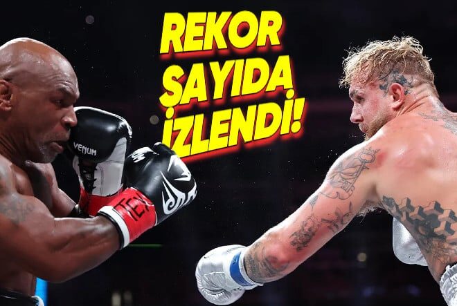 Netflix, Jake Paul ile Mike Tyson Arasındaki Maçın Kaç Kişi Tarafından İzlendiğini Açıkladı