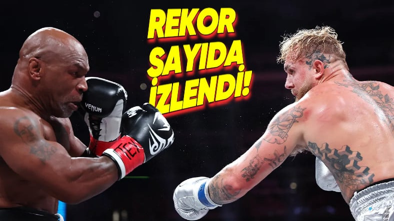 Netflix, Jake Paul ile Mike Tyson Arasındaki Maçın Kaç Kişi Tarafından İzlendiğini Açıkladı